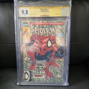 Spider-Man #1 CGC 9.8 Signed By Todd McFarlane